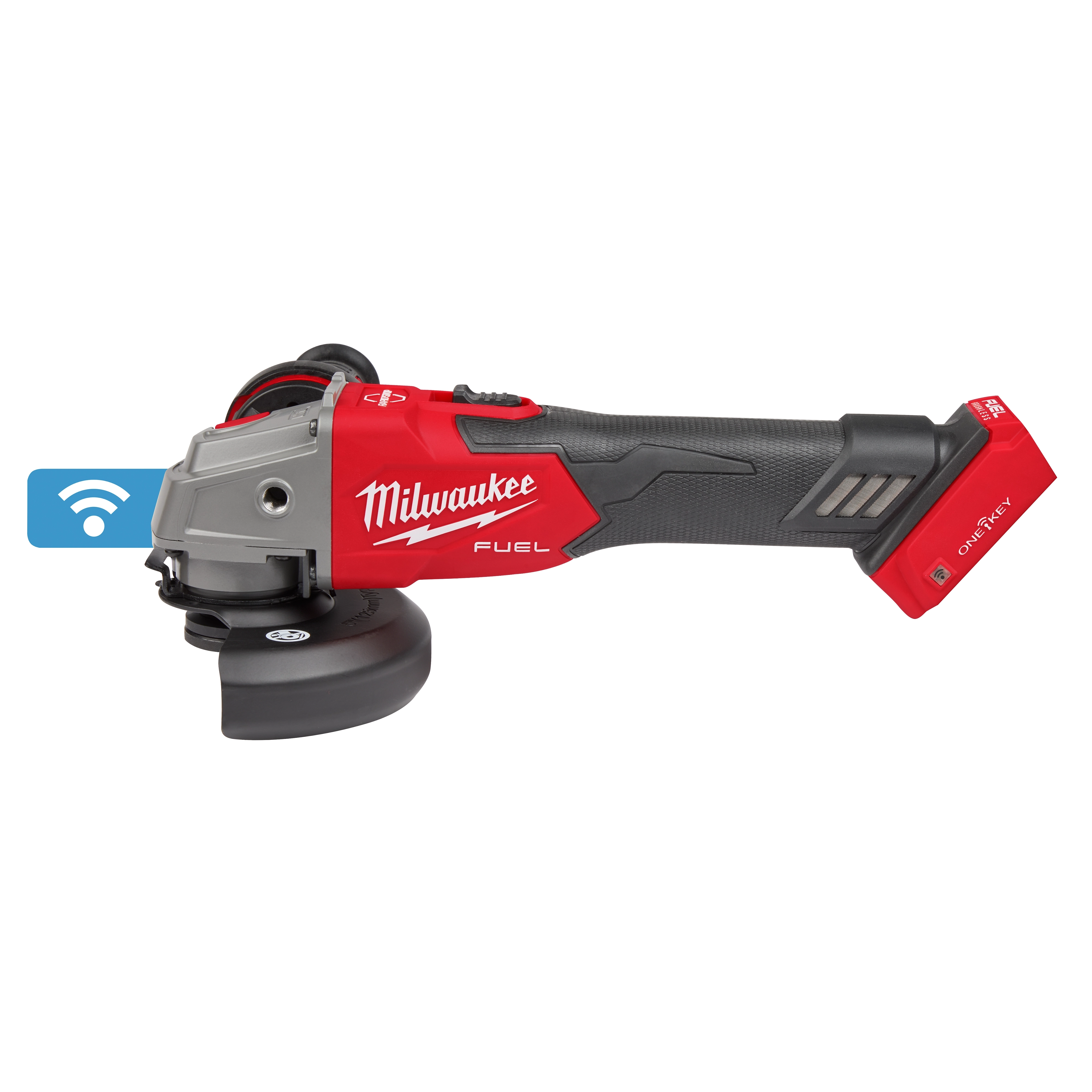 M18 FUEL™ 4-1/2" / 5" Braking Grinder w/ ONE-KEY™ Slide Switch, Lock-On
