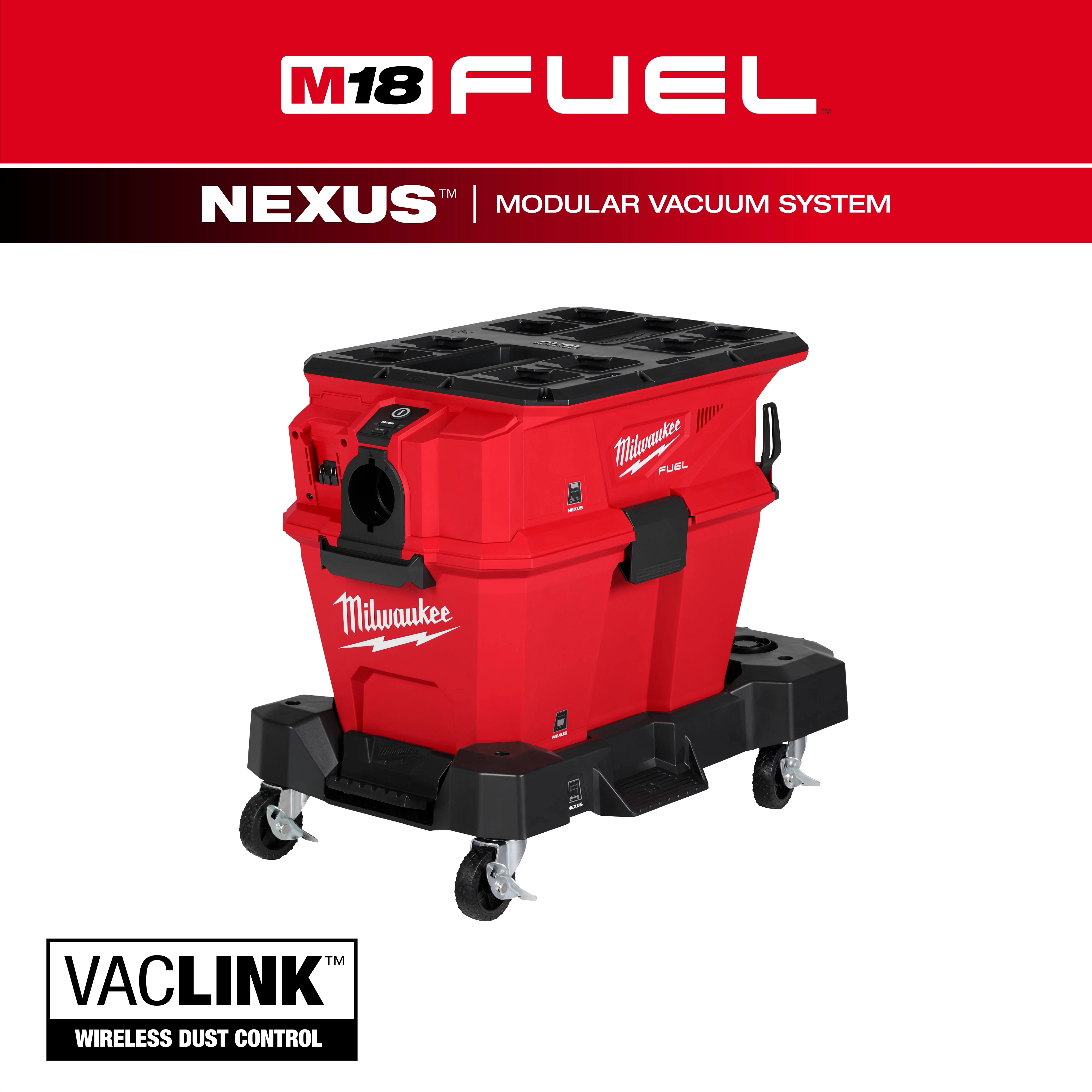 M18 FUEL™ NEXUS™ 6 Gallon Wet/Dry Vacuum w/ PACKOUT™ Compatibility & VACLINK™