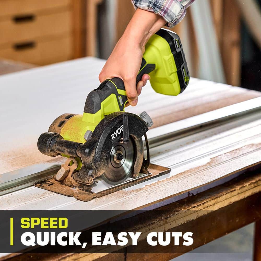 Hands-On Review: Ryobi 4 1/2" Circular Saw (PCL400)