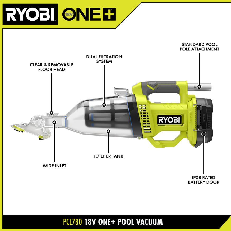 18V ONE+ Pool Vacuum thumbnail 3