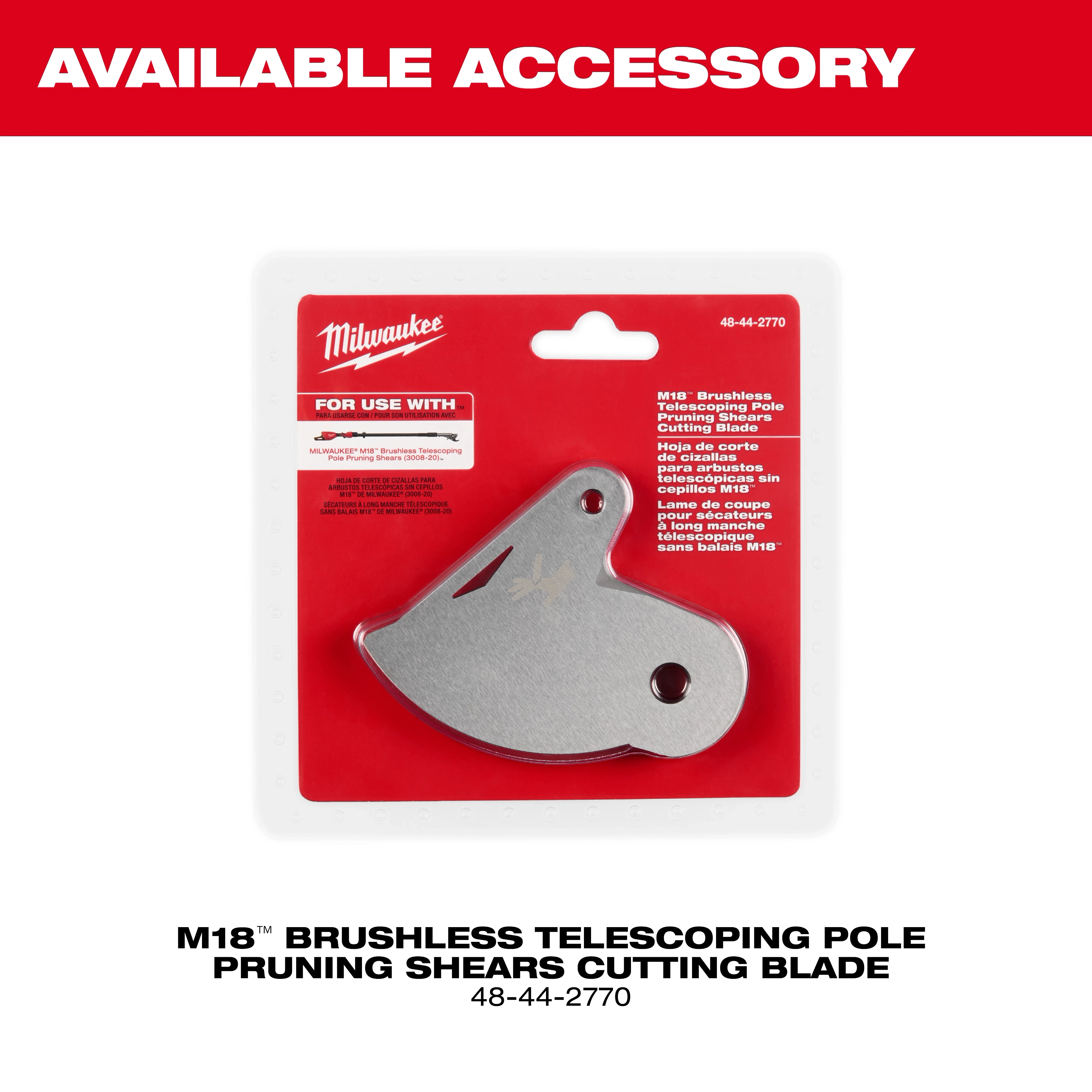 M18™ Brushless Telescoping Pole Pruning Shears thumbnail 3