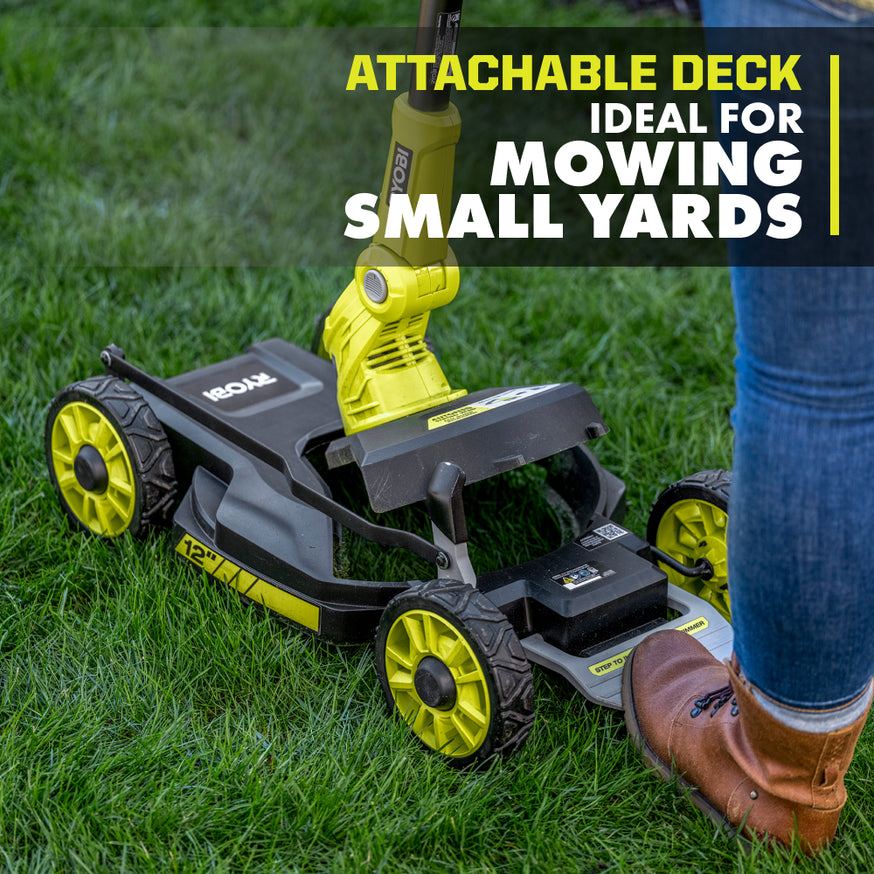 18V ONE+ 3-in-1 Mower, String Trimmer, and Edger thumbnail 4