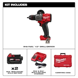 M18 FUEL™ 1/2" Drill/Driver Kit