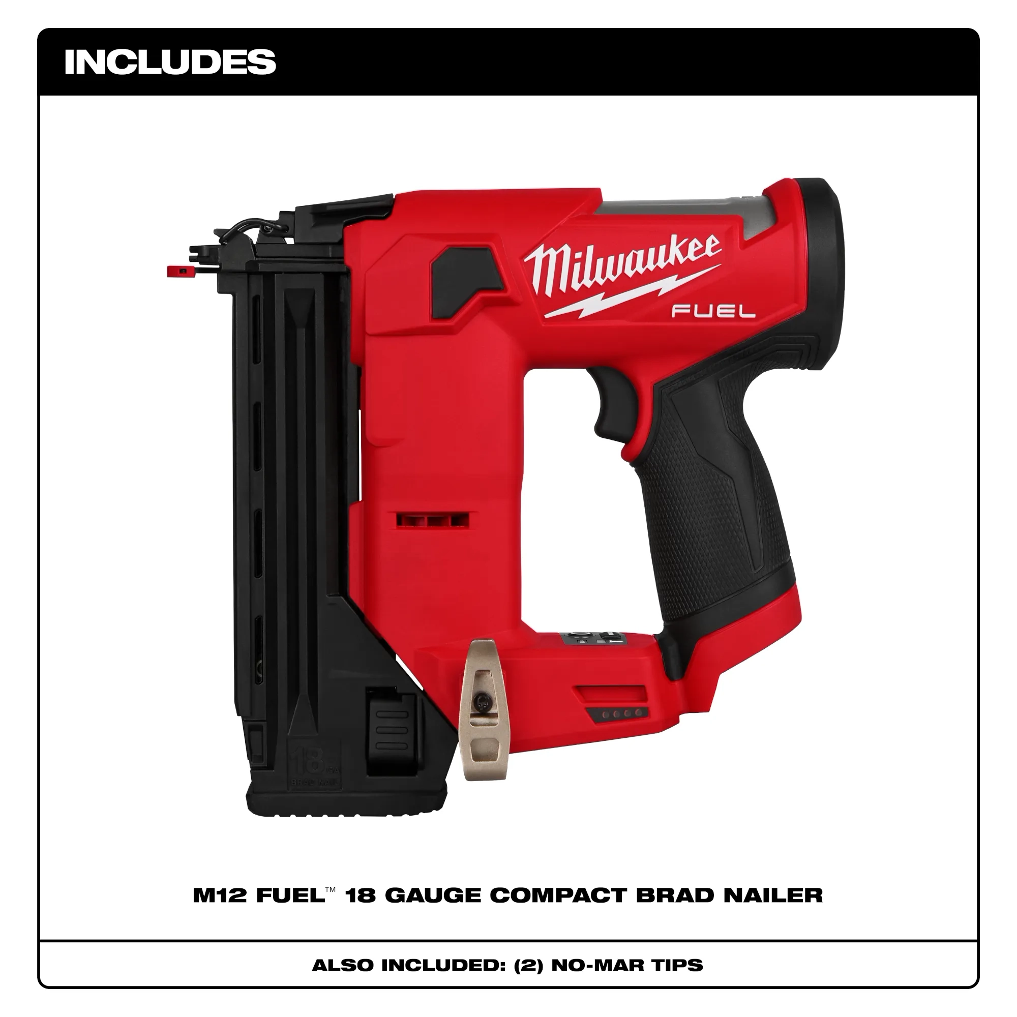 M12 FUEL™ 18 Gauge Compact Brad Nailer