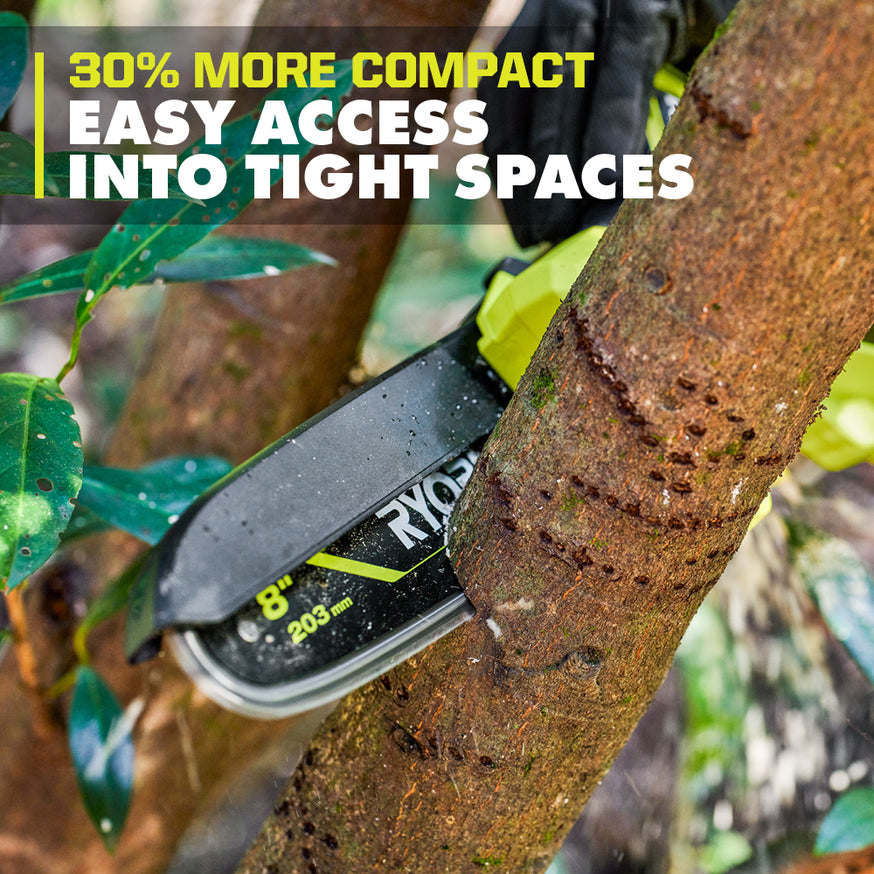 18V ONE+ HP Compact Brushless 8" Pruning Chainsaw