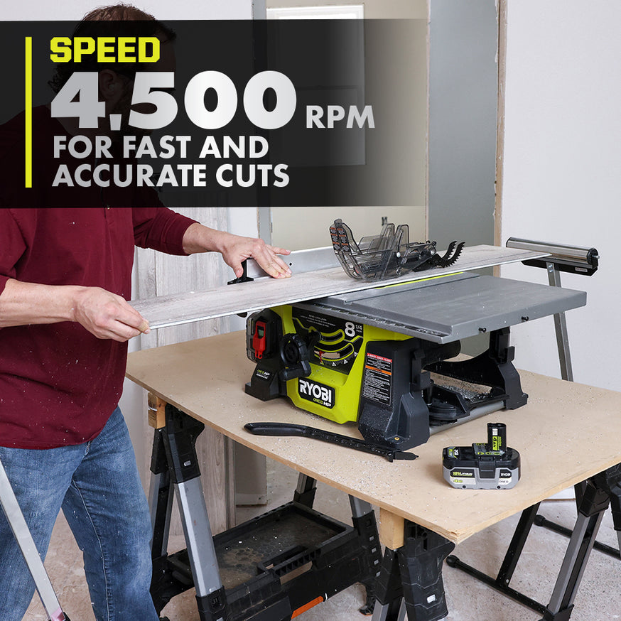 18V ONE+ HP Brushless 8-1/4" Table Saw Kit