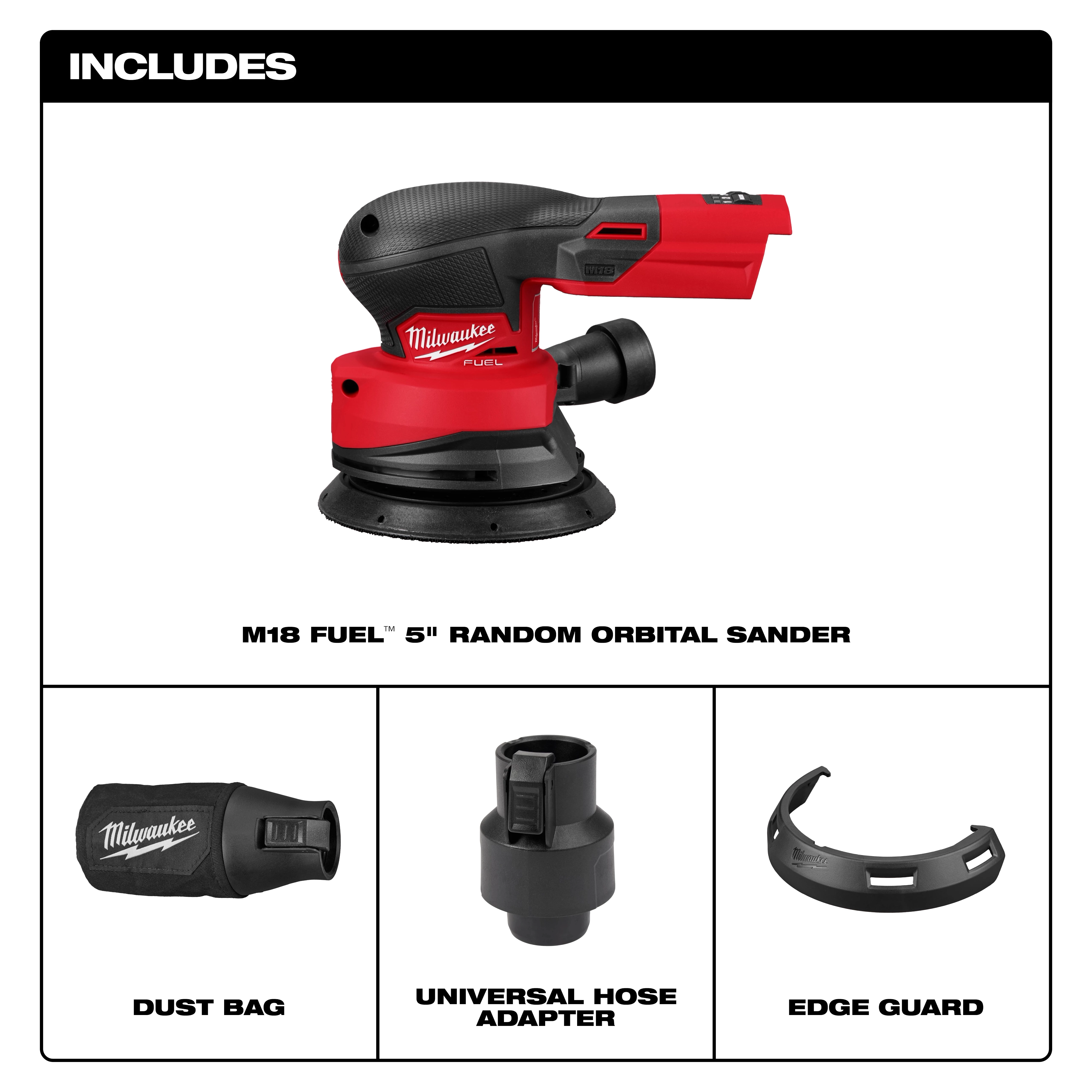 M18 FUEL™  5" Random Orbital Sander