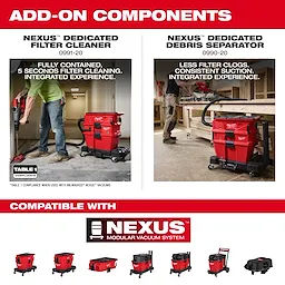 M18 FUEL™ NEXUS™ 9 Gallon Dual-Battery Wet/Dry Vacuum Kit