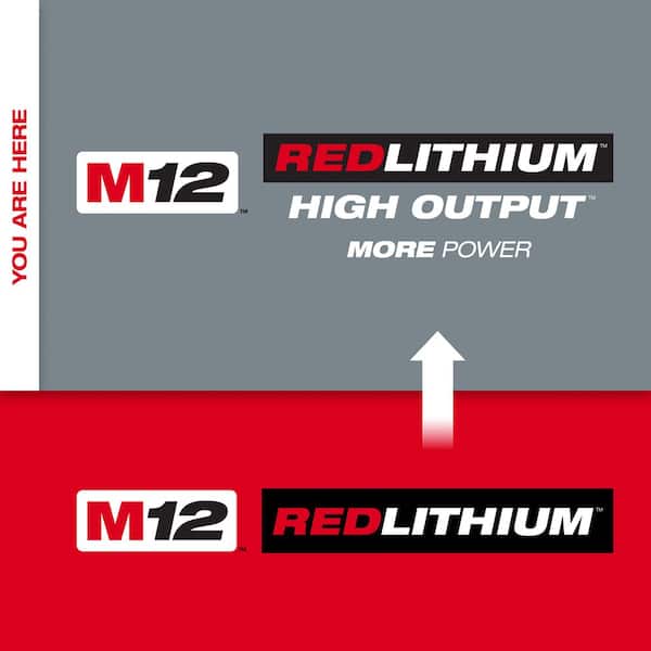 M12™ REDLITHIUM™ HIGH OUTPUT™ XC 5.0 Battery Pack
