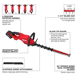 M18 FUEL™ 24" Hedge Trimmer Kit thumbnail 4