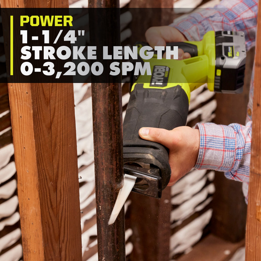 18V ONE+ HP Brushless Reciprocating Saw