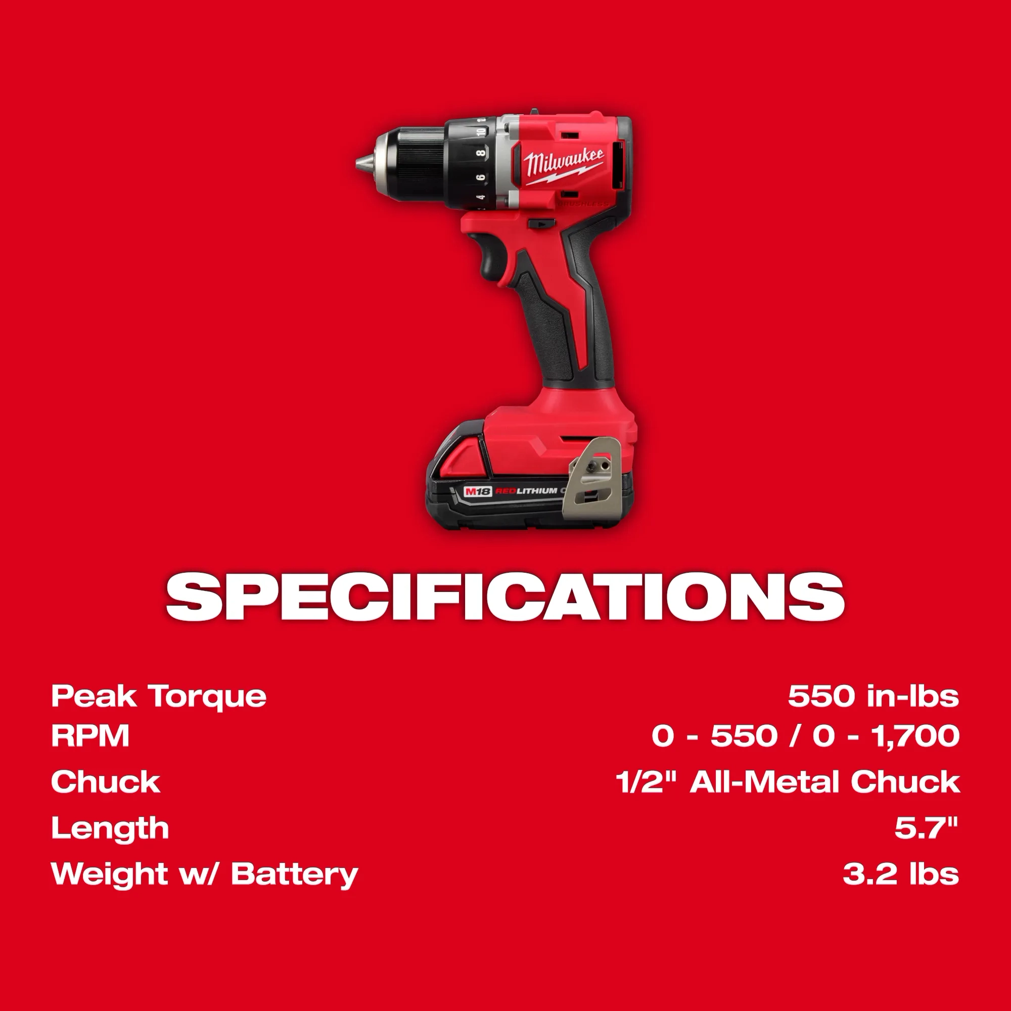 M18™ Compact Brushless 2-Tool Combo Kit