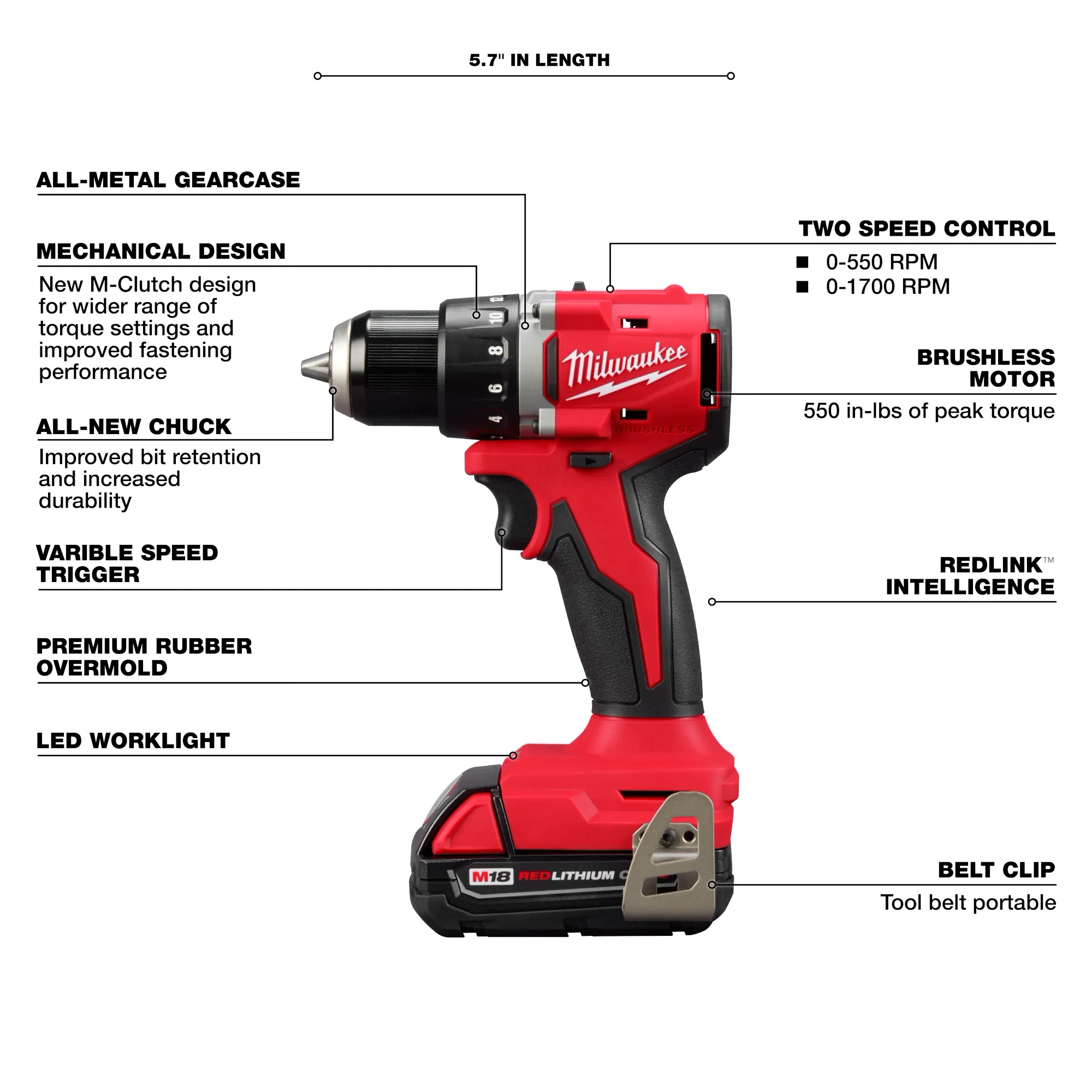 M18™ Compact Brushless 2-Tool Combo Kit