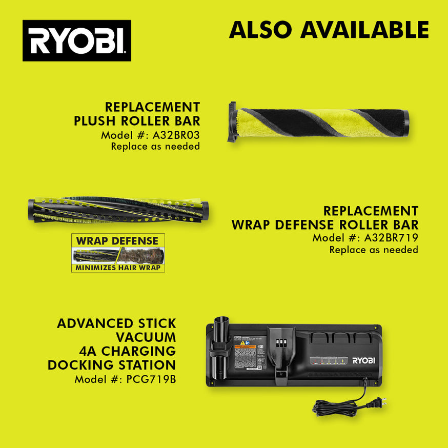 18V ONE+ HP Advanced Stick Vacuum