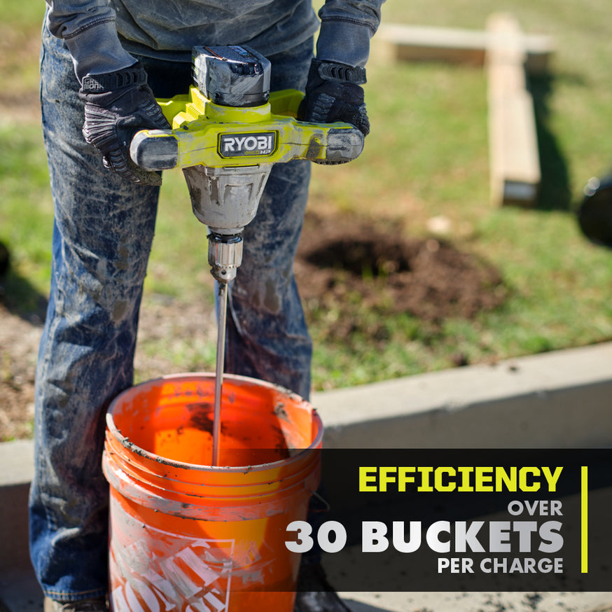 18V ONE+ HP Brushless 1/2" Mud Mixer Kit