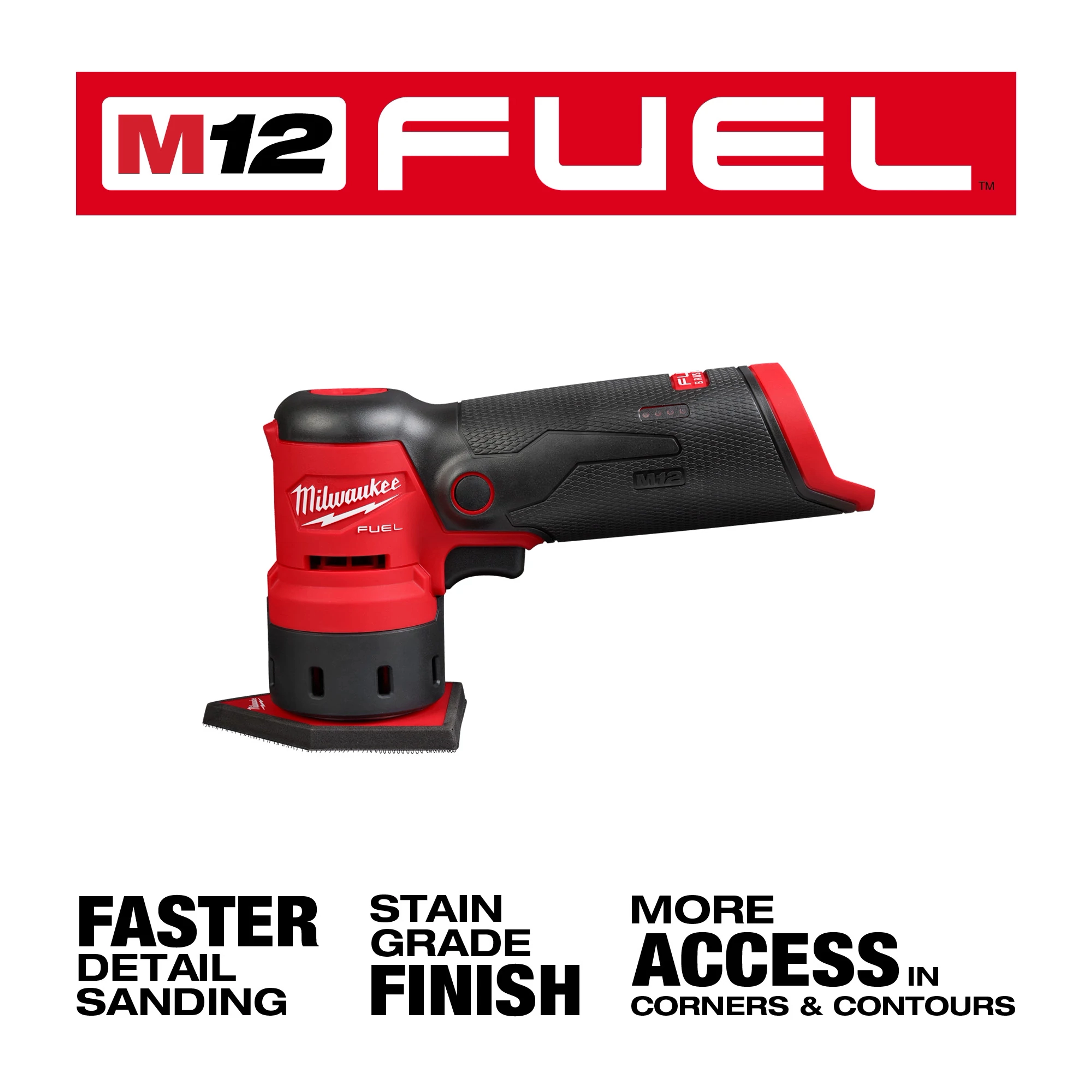 M12 FUEL™ Orbital Detail Sander