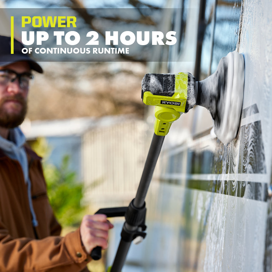 18V ONE+ Vortex Telescoping Power Scrubber