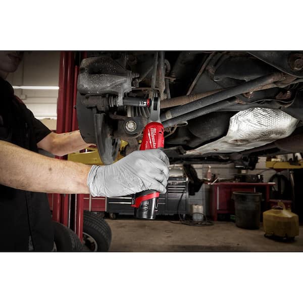 M12 FUEL 12V Lithium-Ion Cordless 3/8 in. Ratchet and 1/4 in. Impact Driver Kit (2-Tool) w/Batteries, Charger & Bag