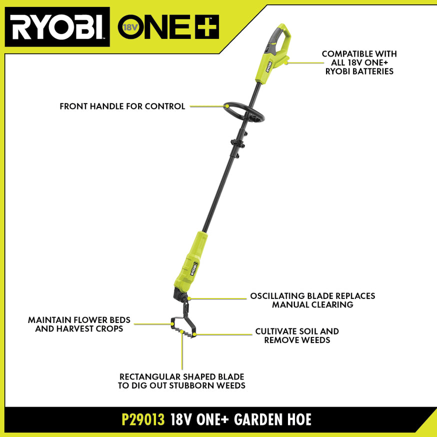 18V ONE+ Garden Hoe Kit