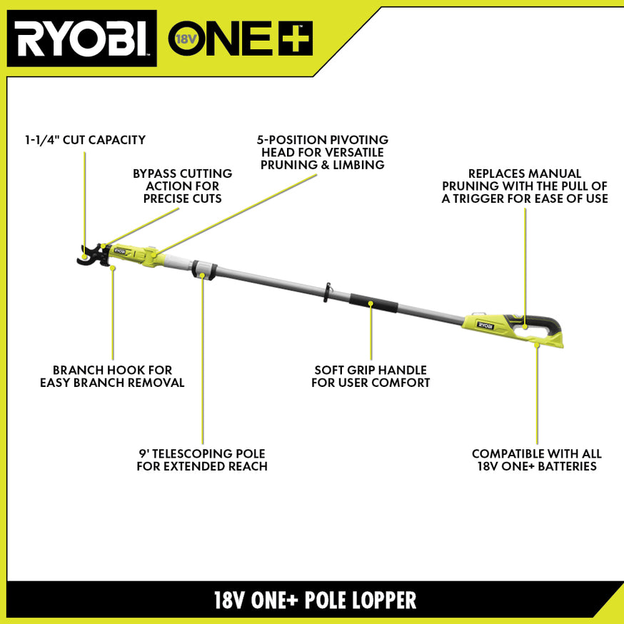18V ONE+ Pole Lopper Kit