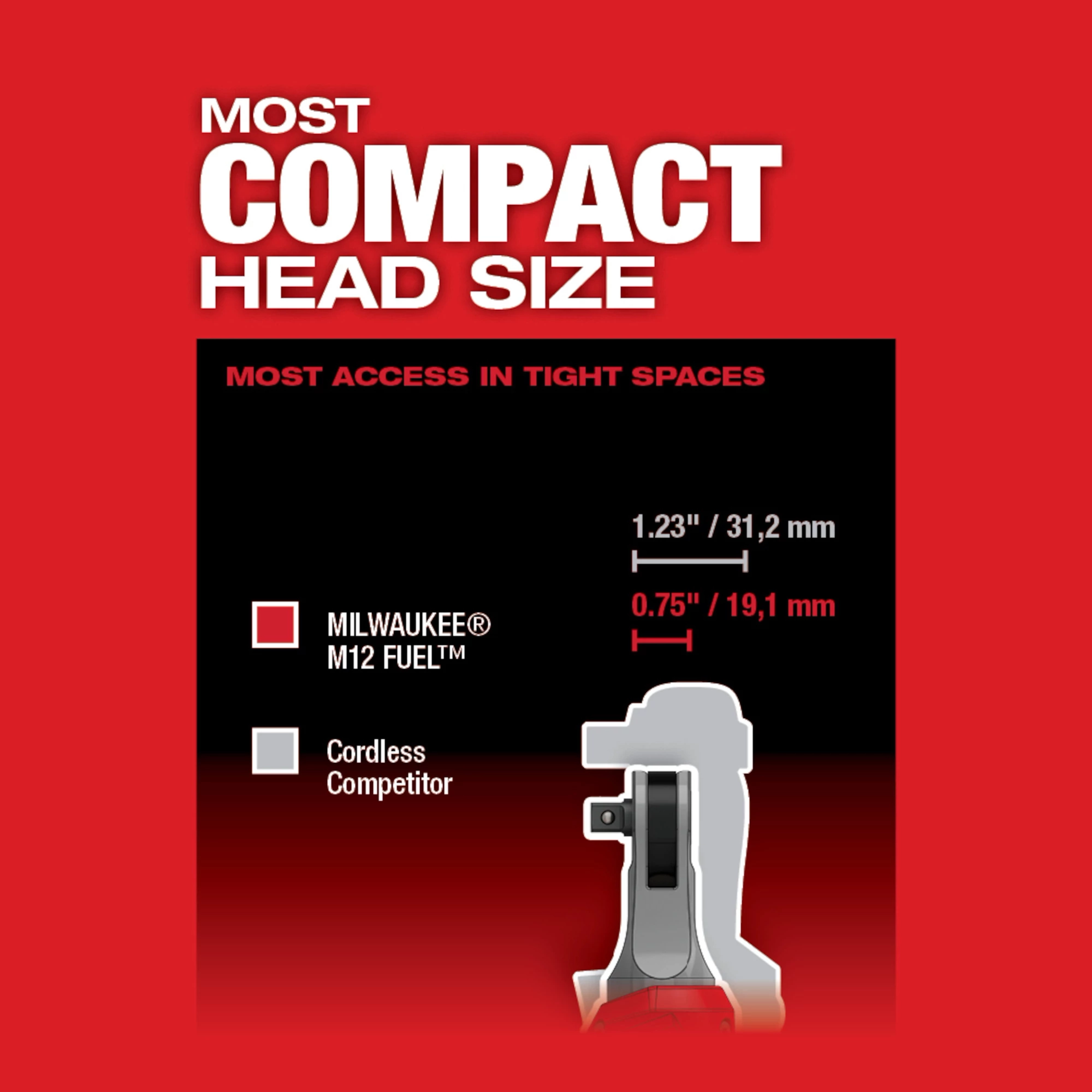 M12 FUEL™ 3/8" High Speed Ratchet