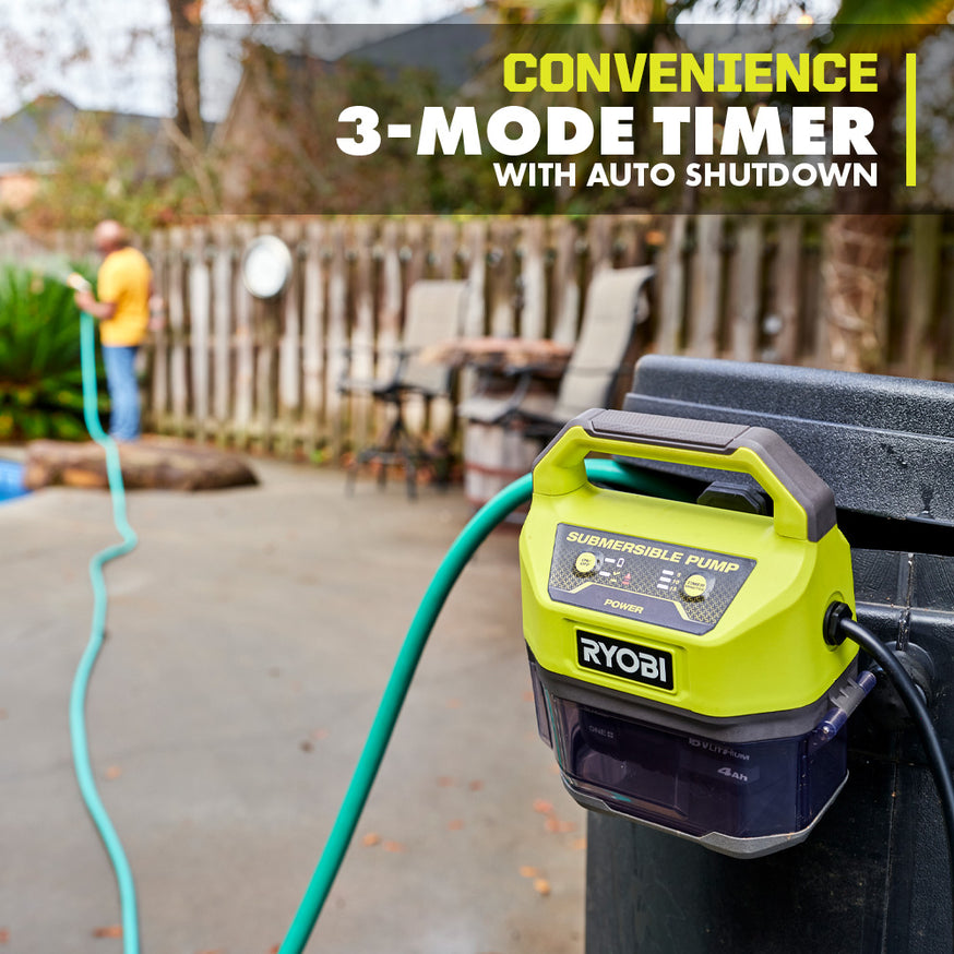 18V ONE+ 20 Gpm Submersible Water Transfer Pump Kit