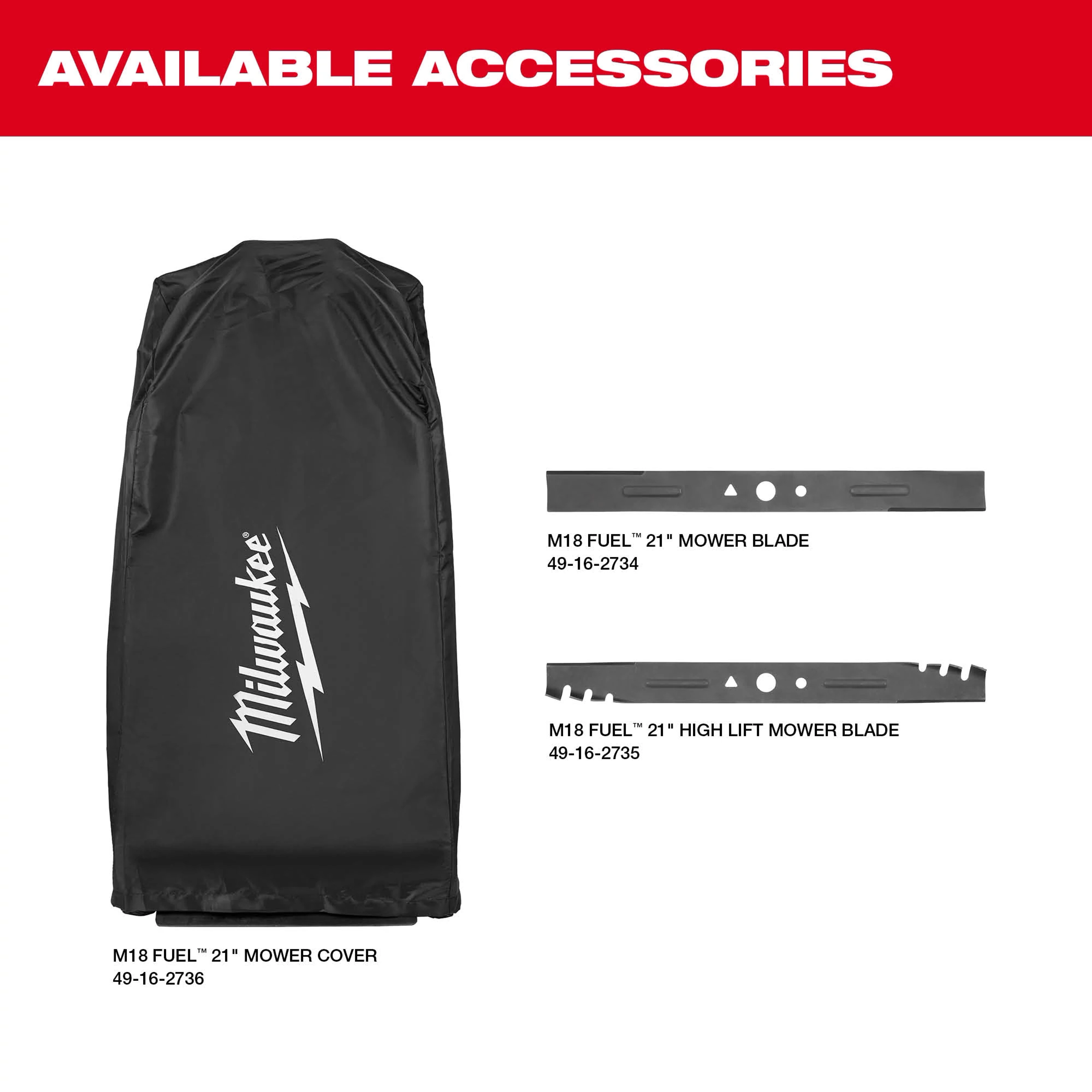 M18 FUEL™ 21" Self-Propelled Dual Battery Mower thumbnail 4