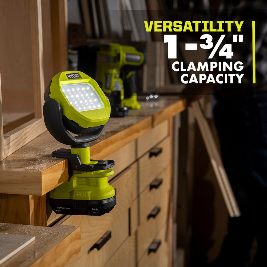 18V ONE+ LED Clamp Light