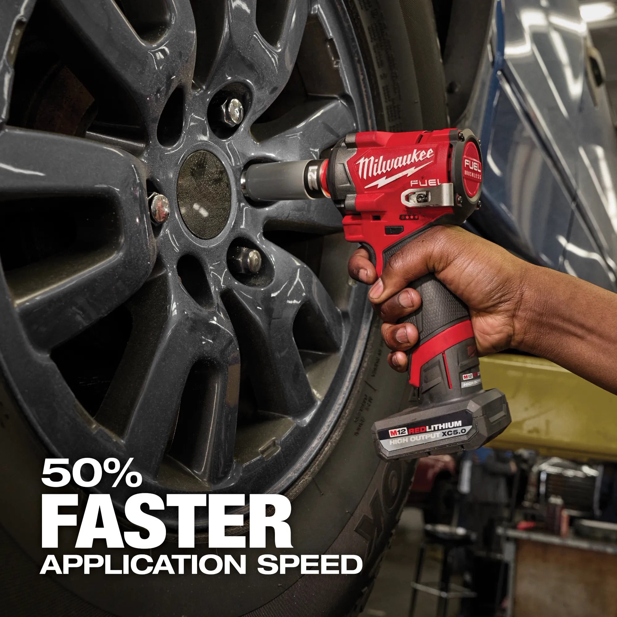 M12 FUEL™ Stubby 1/2" Impact Wrench Kit