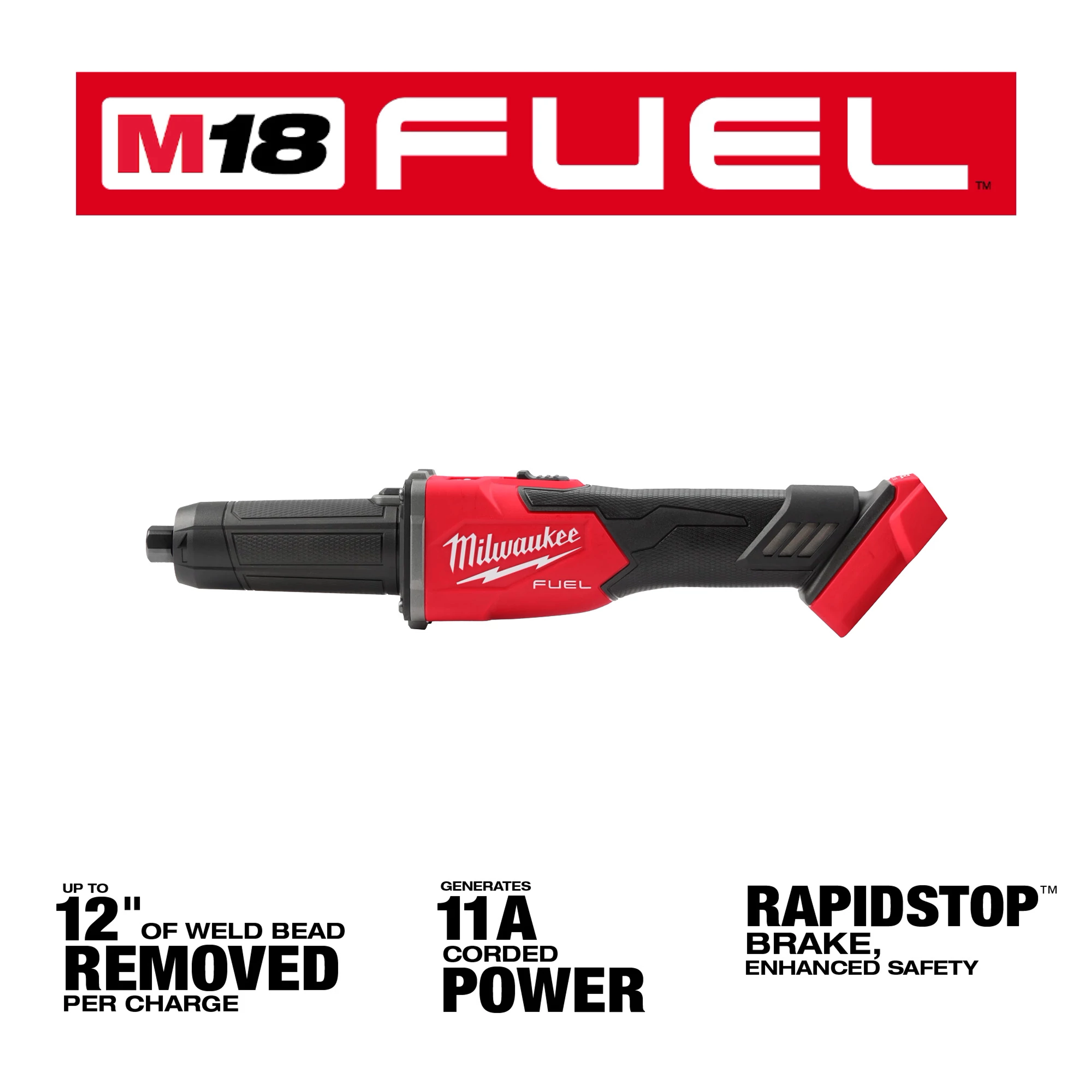 M18 FUEL™  Braking Die Grinder, Slide Switch thumbnail 3