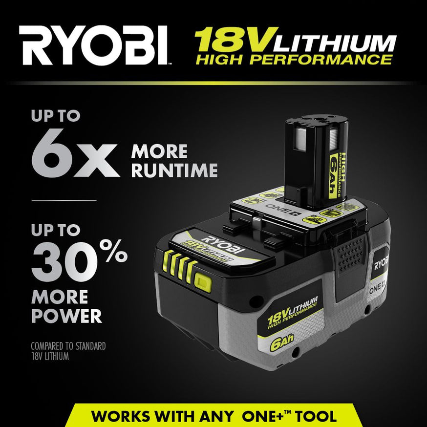 18V ONE+ 6Ah Lithium High Performance Starter Kit