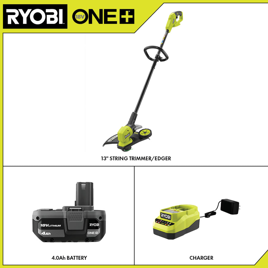 18V ONE+ 13" String Trimmer/Edger Kit