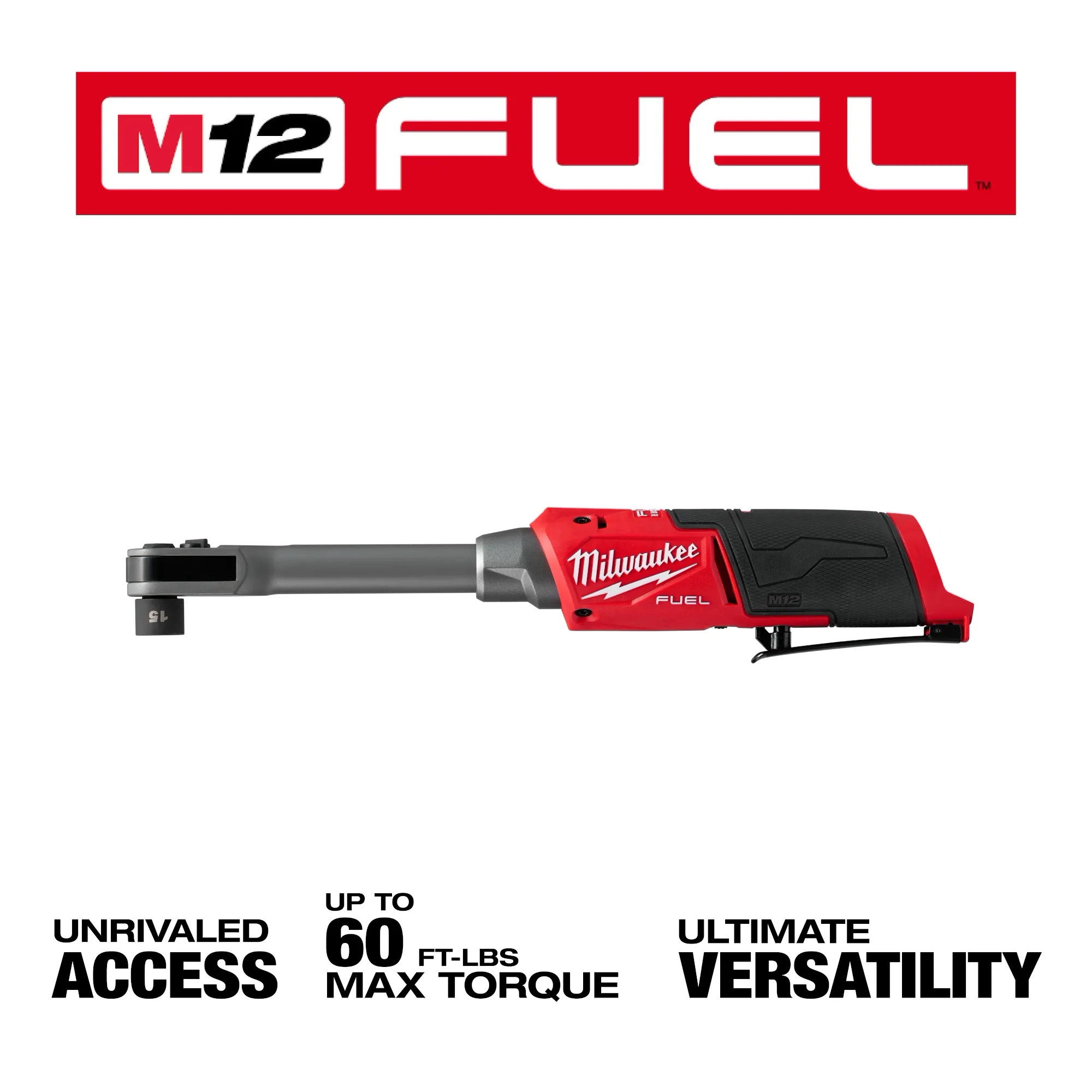 M12 FUEL™ INSIDER™ Extended Reach Box Ratchet Kit