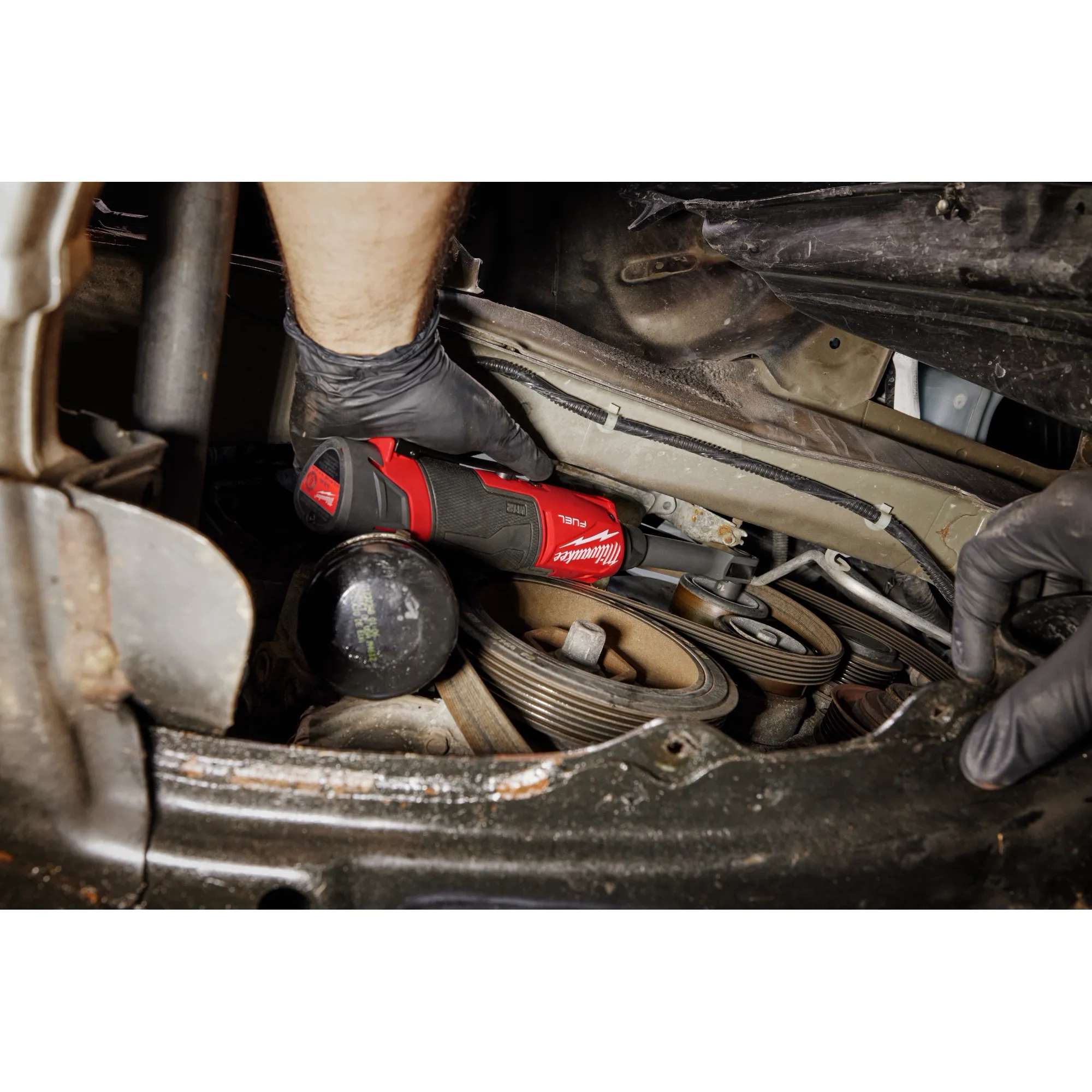 M12 FUEL™ INSIDER™ Extended Reach Box Ratchet Kit