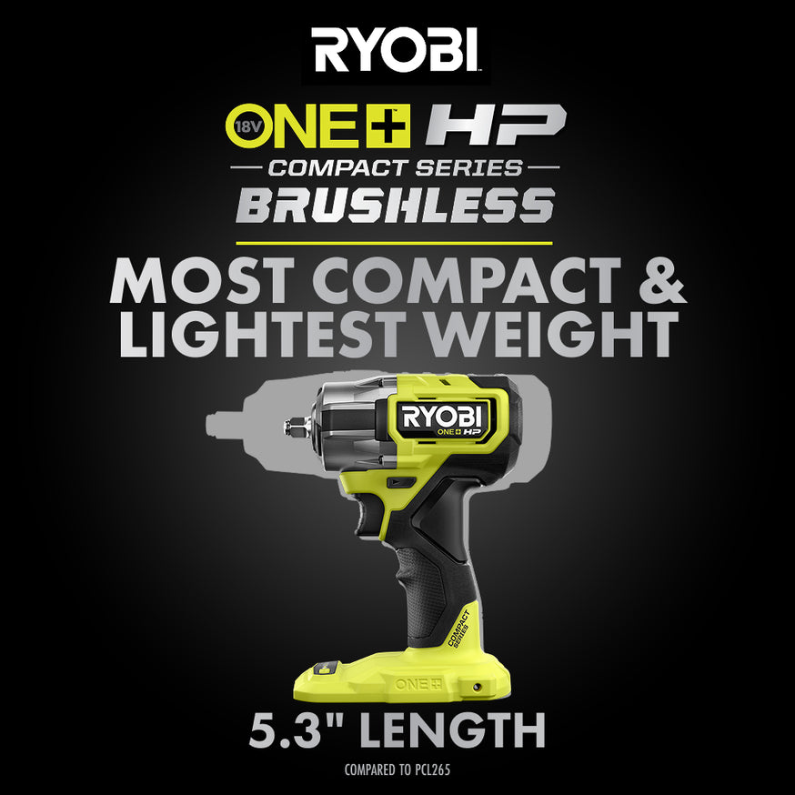 18V ONE+ HP Compact Brushless 4-Mode 3/8" Impact Wrench