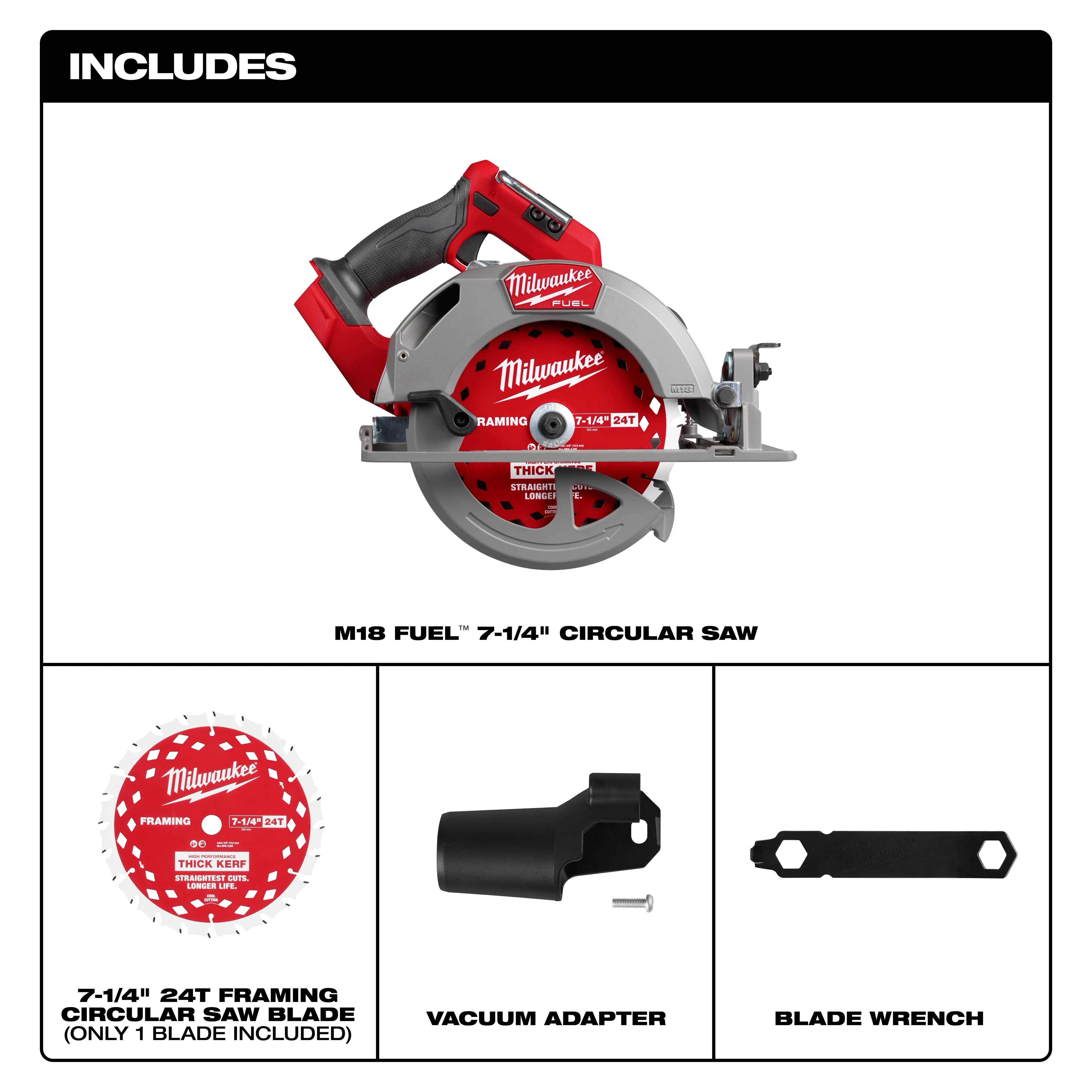 M18 FUEL™ 7-1/4” Circular Saw thumbnail 3