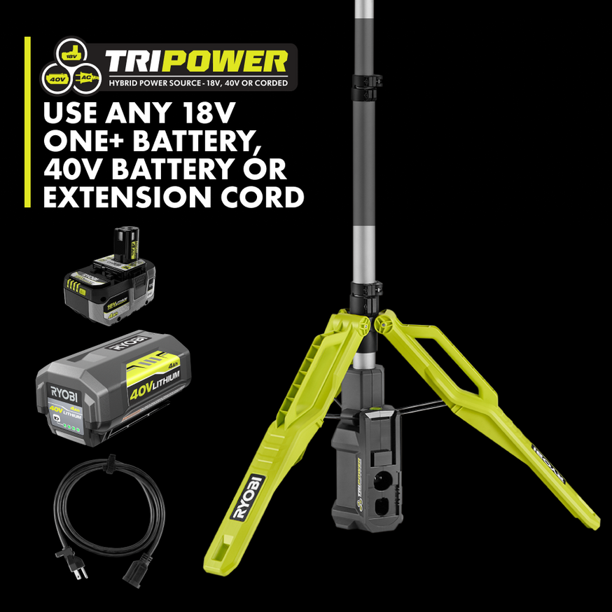 Tripower Tripod LED Light