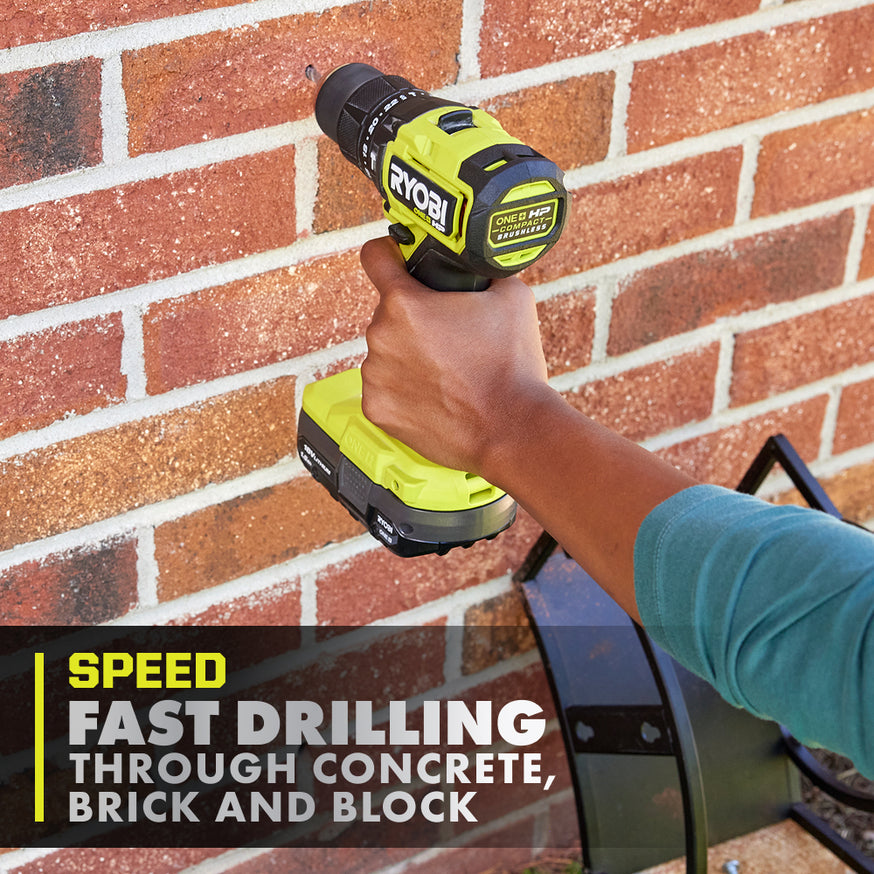 18V ONE+ HP Compact Brushless 1/2" Hammer Drill