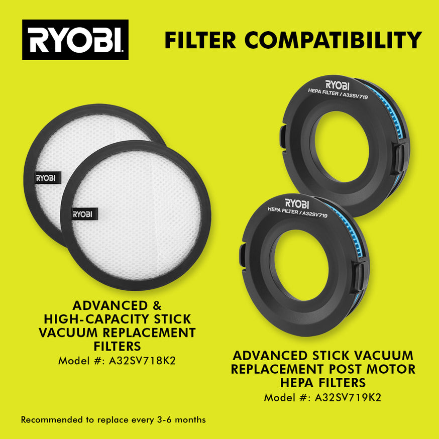 18V ONE+ HP Advanced Stick Vacuum