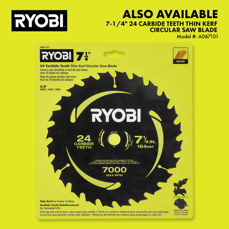 18V ONE+ HP Brushless 7-1/4" Circular Saw thumbnail 4