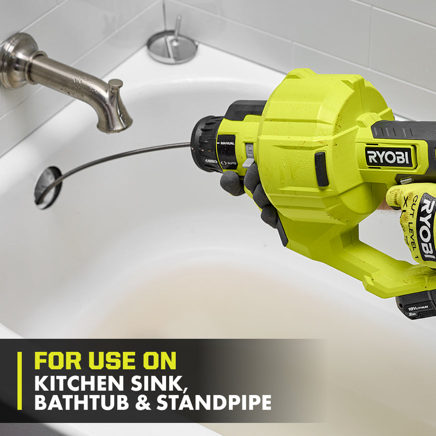 18V ONE+ 25' Drain Auger