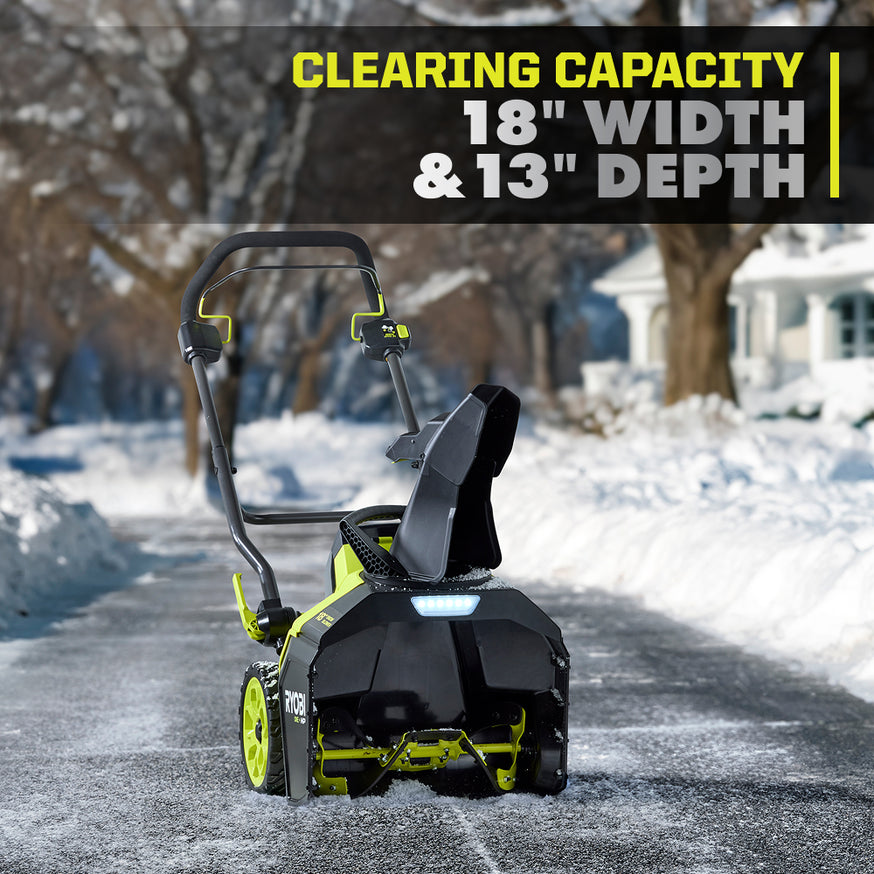 18V ONE+ HP Brushless 18" Single-Stage Snow Blower Kit