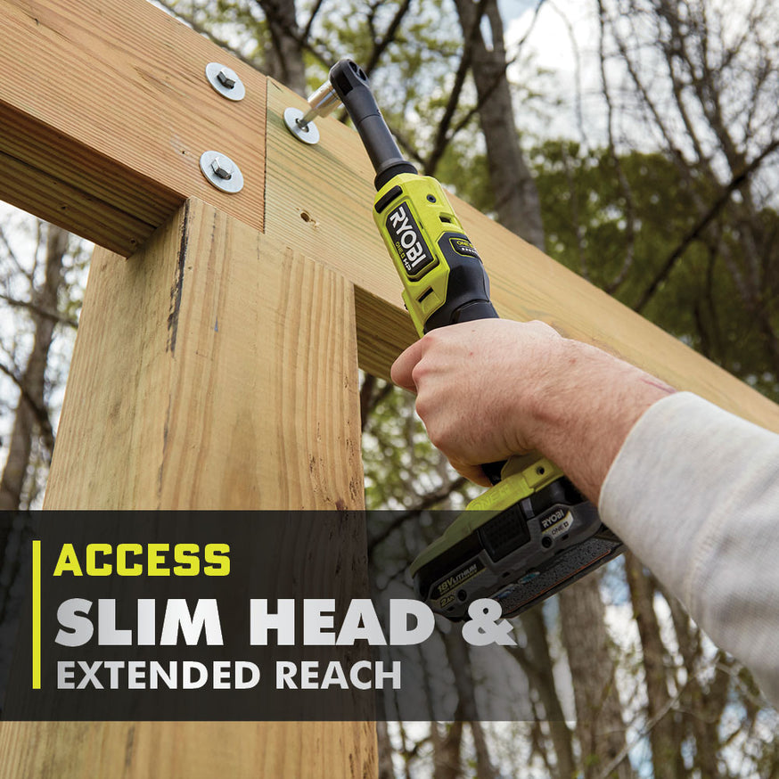 18V ONE+ HP Brushless 1/4" Extended Reach Ratchet