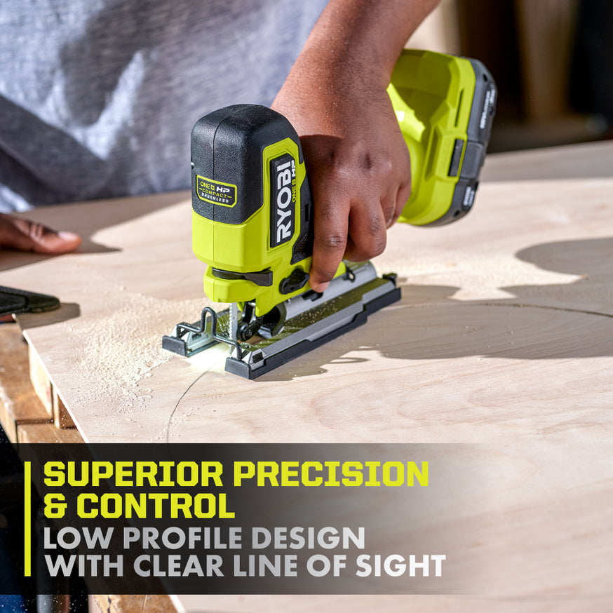 18V ONE+ HP Compact Brushless Barrel Grip Jig Saw