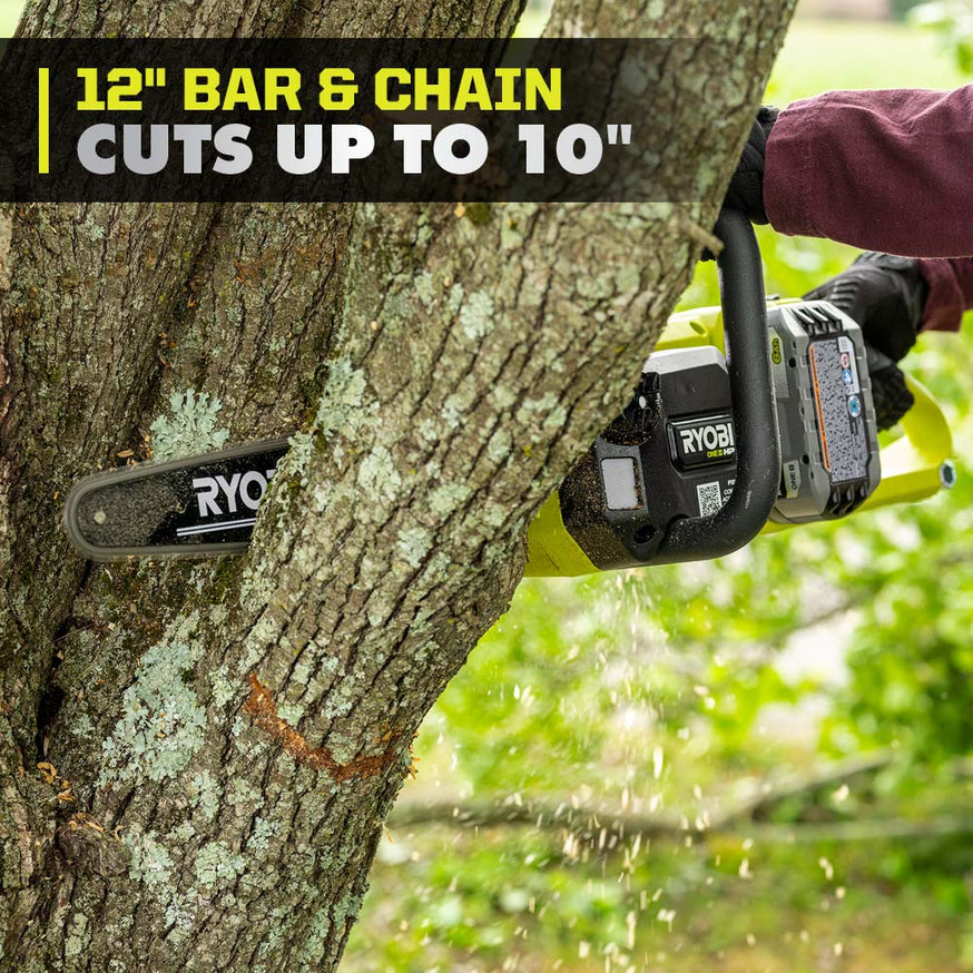 18V ONE+ HP Brushless Whisper Series 12" Chainsaw Kit