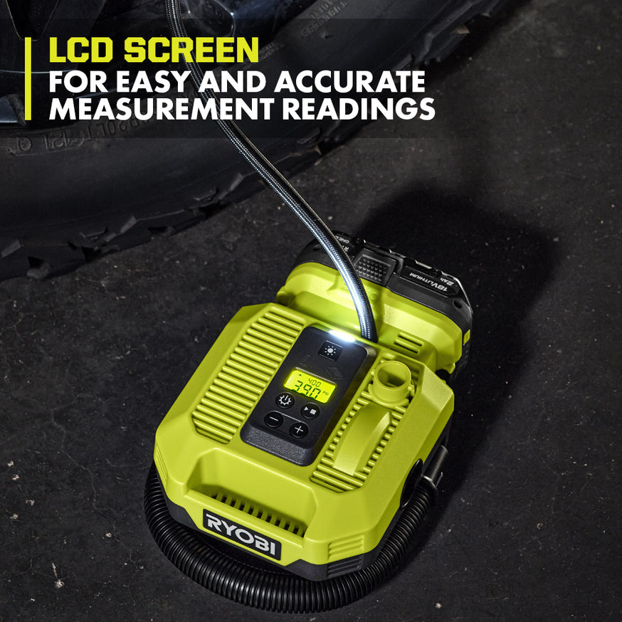 18V ONE+ Dual Function Digital Inflator/Deflator