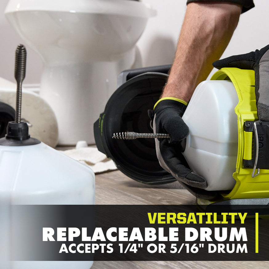 18V ONE+ 35' Drain Auger