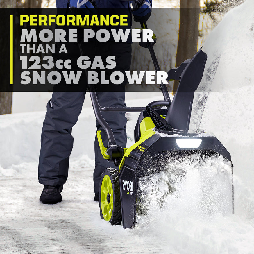 18V ONE+ HP Brushless 18" Single-Stage Snow Blower Kit