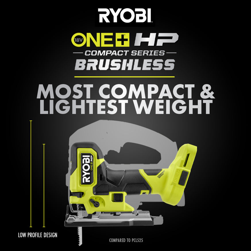18V ONE+ HP Compact Brushless Barrel Grip Jig Saw