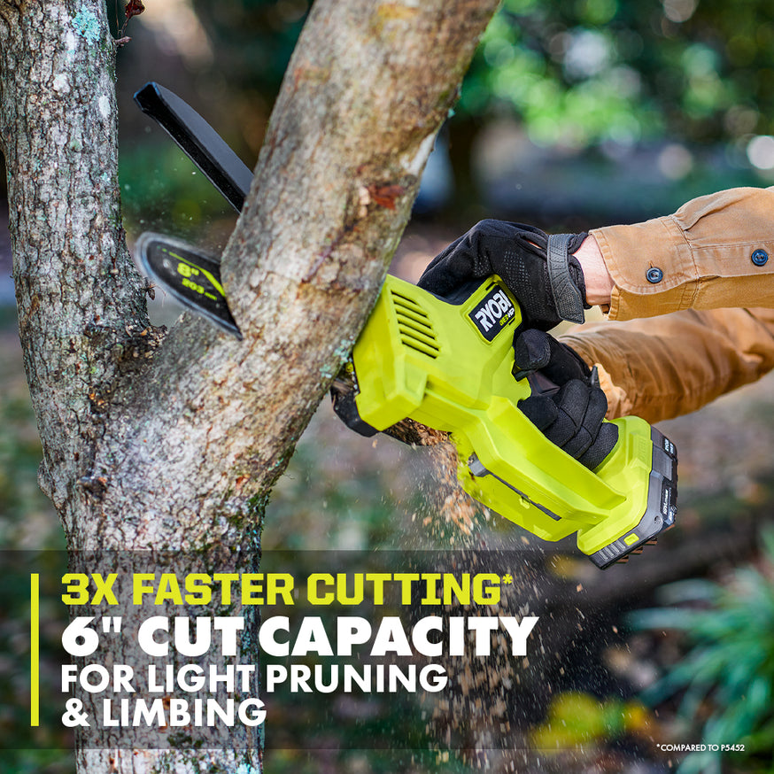 18V ONE+ HP Compact Brushless 8" Pruning Chainsaw